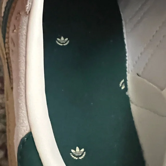 Adidas Cream and Green Casual Sneakers - Picture 7 of 7